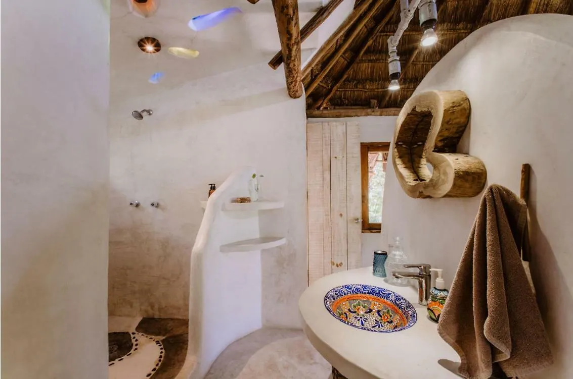 Beachfront Villa On Tulum Beach Hotel Zone