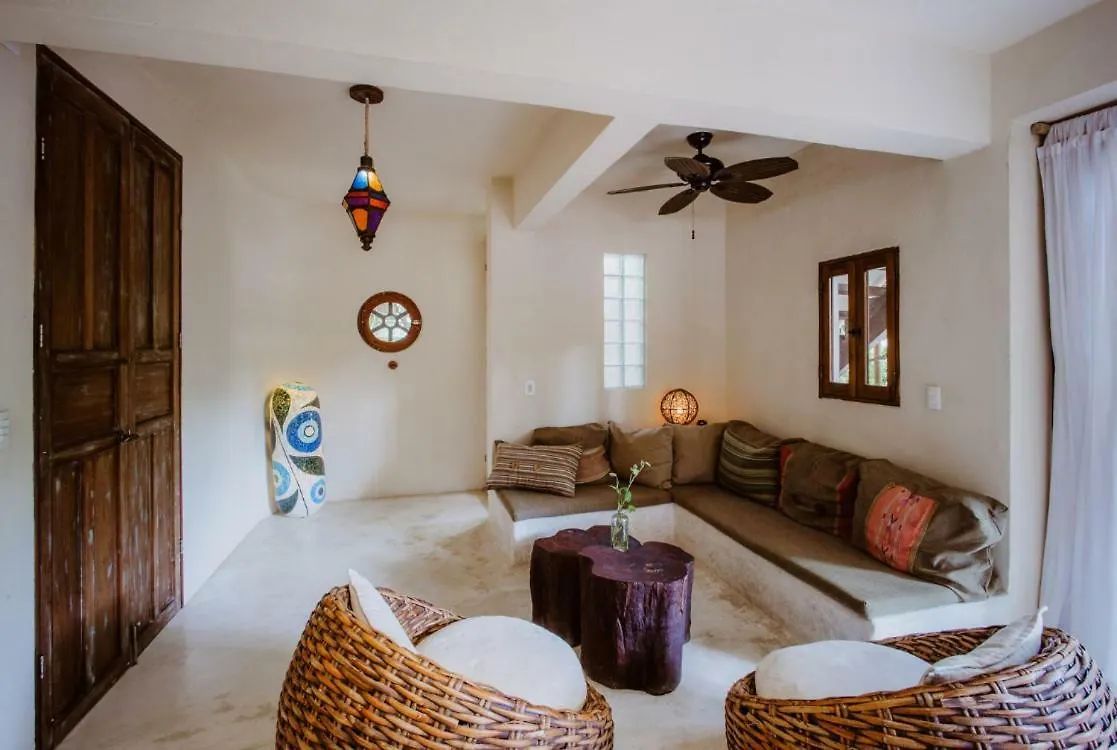 Beachfront Villa On Tulum Beach Hotel Zone 0*,