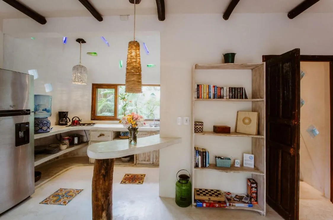 Beachfront Villa On Tulum Beach Hotel Zone
