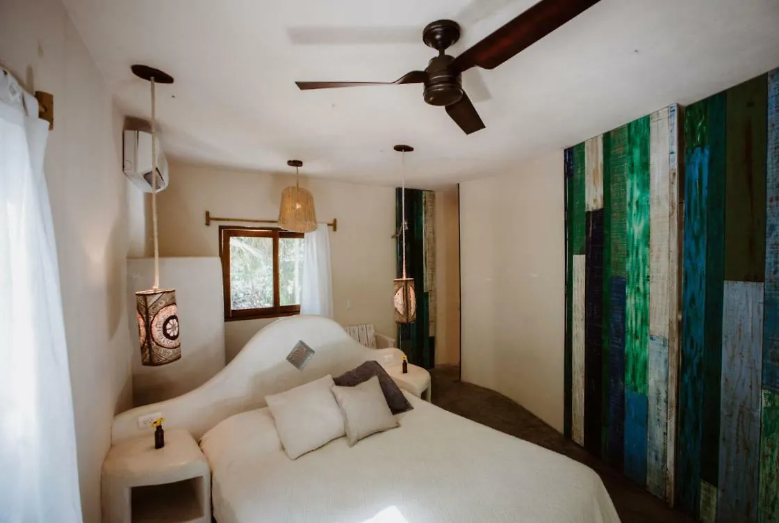 Beachfront Villa On Tulum Beach Hotel Zone
