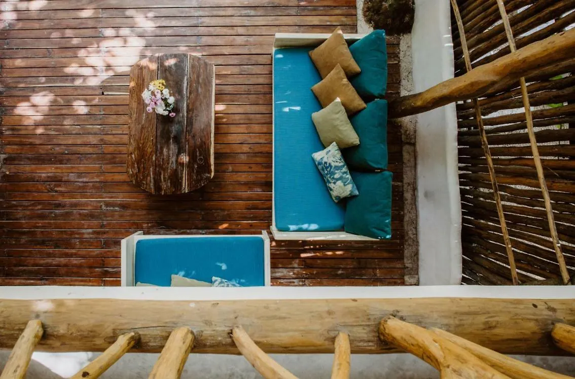 Beachfront Villa On Tulum Beach Hotel Zone